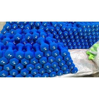 [Mã FAMALLT5 giảm 15% đơn từ 30k] Bộ Cặp Tạ Tay 2kg Bọc Cao Su Nhám Đại Nam Sport (Tổng 4kg)