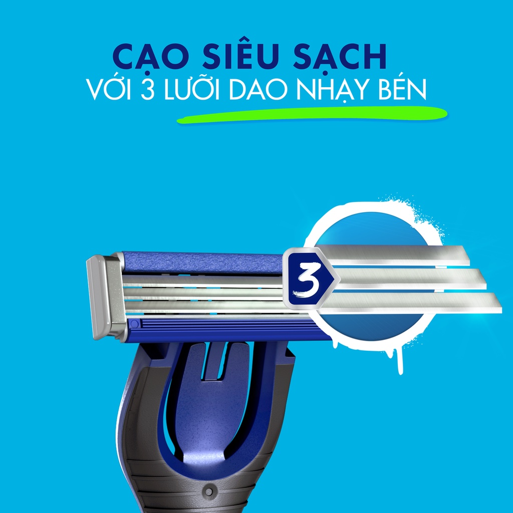 Ảnh Lưỡi Dao Cạo GILLETTE Flexi Vibe - Hộp 2 Lưỡi 3