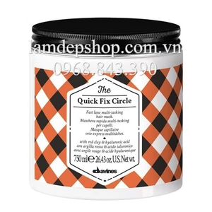 Kem Ủ Tóc - Davines The Quick Fix Circle - Chăm sóc đa năng (750ml)