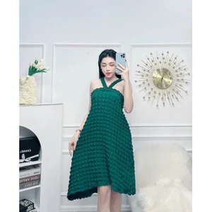 ĐẦM CỔ YẾM XÒE SANG TRỌNG TÔN DÁNG SIÊU XINH - TIỂU THƯ HÀN QUỐC CHO CÁC NÀNG HIYU FASHION