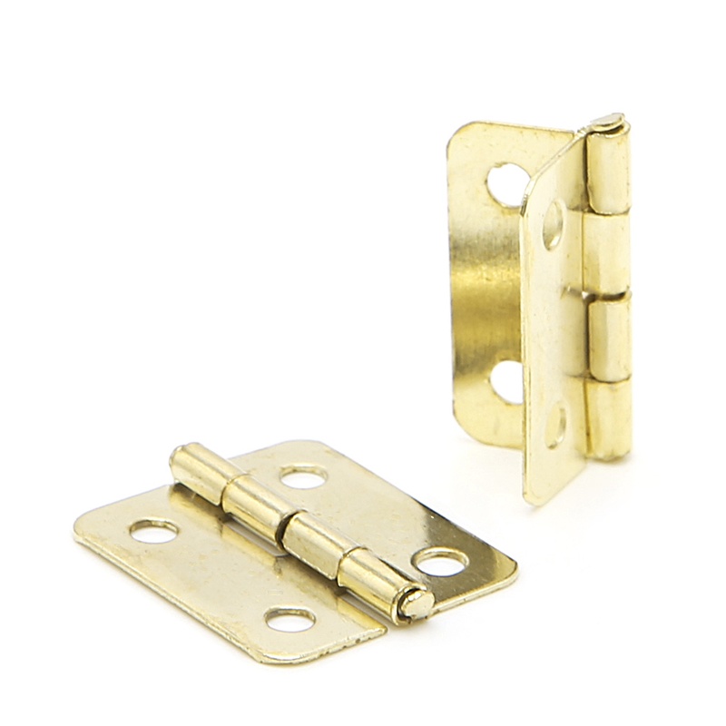 Ppy 10x Cửa Tủ Bếp 4 Lỗ Ngăn Kéo Bản Lề Hộp Trang Sức Nội Thất 18x16mm