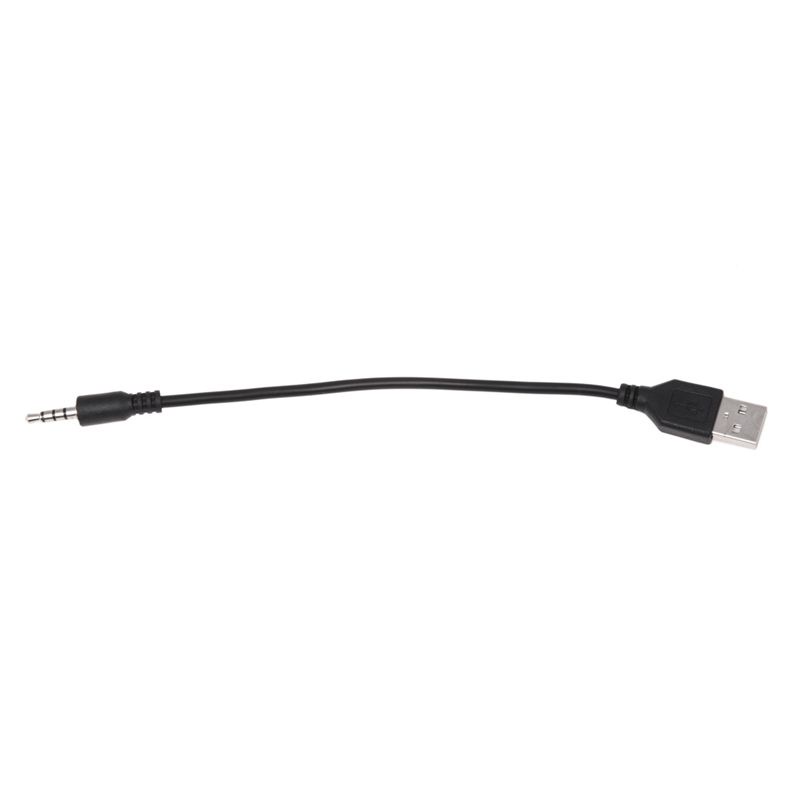 3.5mm Cắm AUX Âm Thanh Jack Sang USB 2.0 Nam Sạc Cáp Adapter Dây Cho Xe MP3