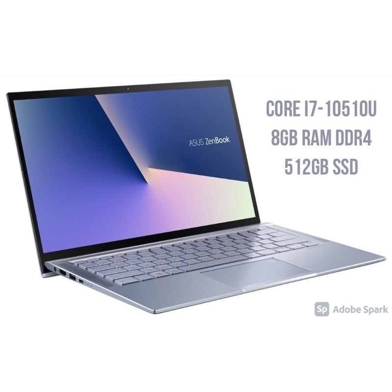 Laptop Asus Zenbook UX431 - Core i7-8565U, 8GB RAM, 512GB SSD