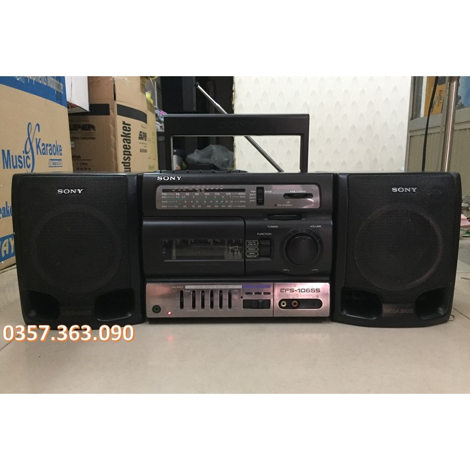 Casset Radio SONY 1065 chính hãng của Nhật | Shopee Việt Nam