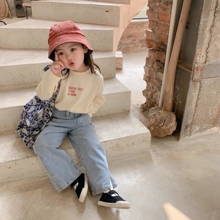 Áo thun dài tay bé gái bé trai BATALA KIDS áo phông thu đông dài tay cho bé từ 9-25kg CANVAS
