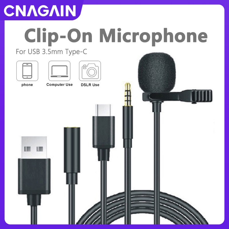 Micro USB Mini Kẹp Ve Áo Đầu Cắm 3.5Mm Chuyên Dụng Cho Máy Ảnh DSLR ...