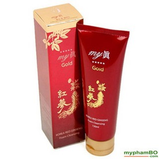 Sữa rửa mặt hồng sâm Hàn Quốc My Gold