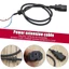 TOPTOOLCX E-Bike Motor Cable Bộ sạc dây nguồn màu đen cho phụ kiện xe đạp điện
