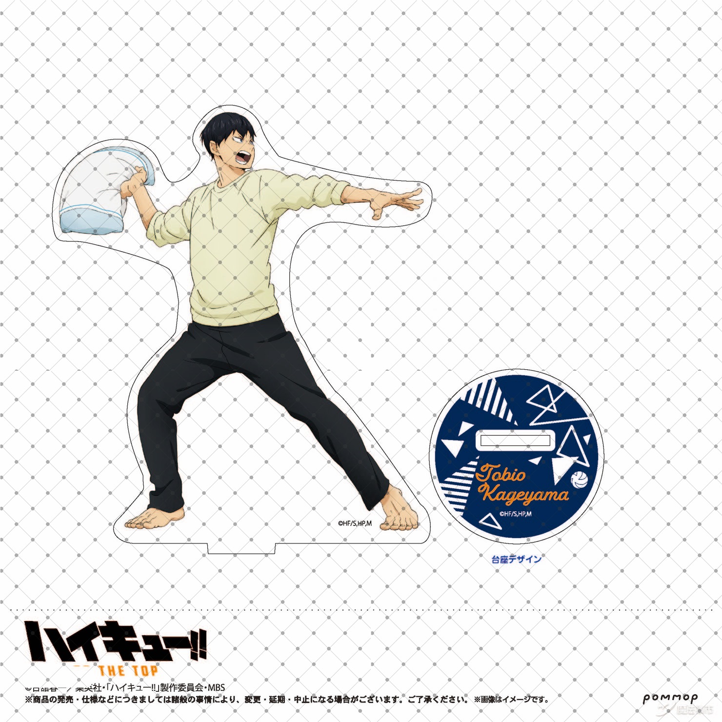 BH2 Haikyuu!!Hinata Shoyo Kageyama Acrylic Để Bàn Đứng Đồ Trang Trí Để Bàn Nhân Vật Trang Trí Nhà Cửa Hình Mẫu 15c