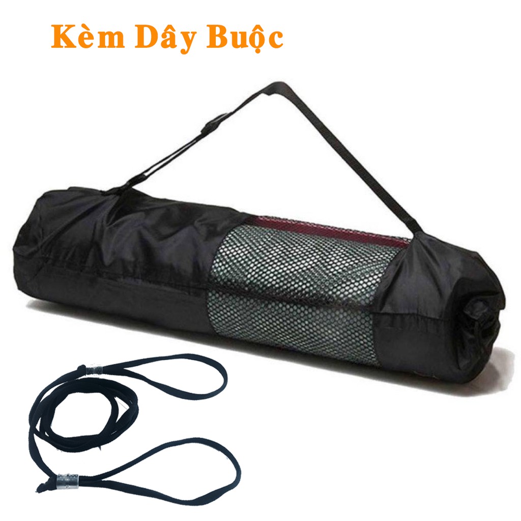 Ảnh Túi Đựng Thảm Tập Yoga Cao Cấp Có Lưới Thông Thoáng – Kèm Dây Buộc Thảm Yoga Chính Hãng Amalife 3