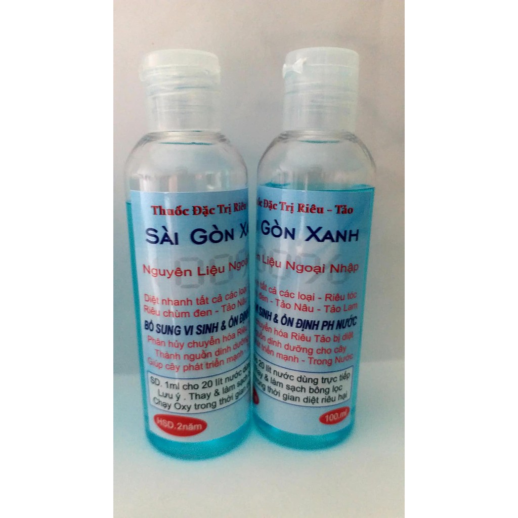 Ngăn Chặn Rêu Hại - Một Lần - Hiệu Quả Nhanh- 2 Chai