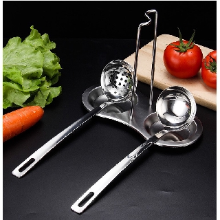 Bộ Ăn Lẩu gồm 1 vợt, 1 vá(muôi),1 giá đỡ dùng ăn lẩu, sang trọng,lịch sự trên bàn tiệc
