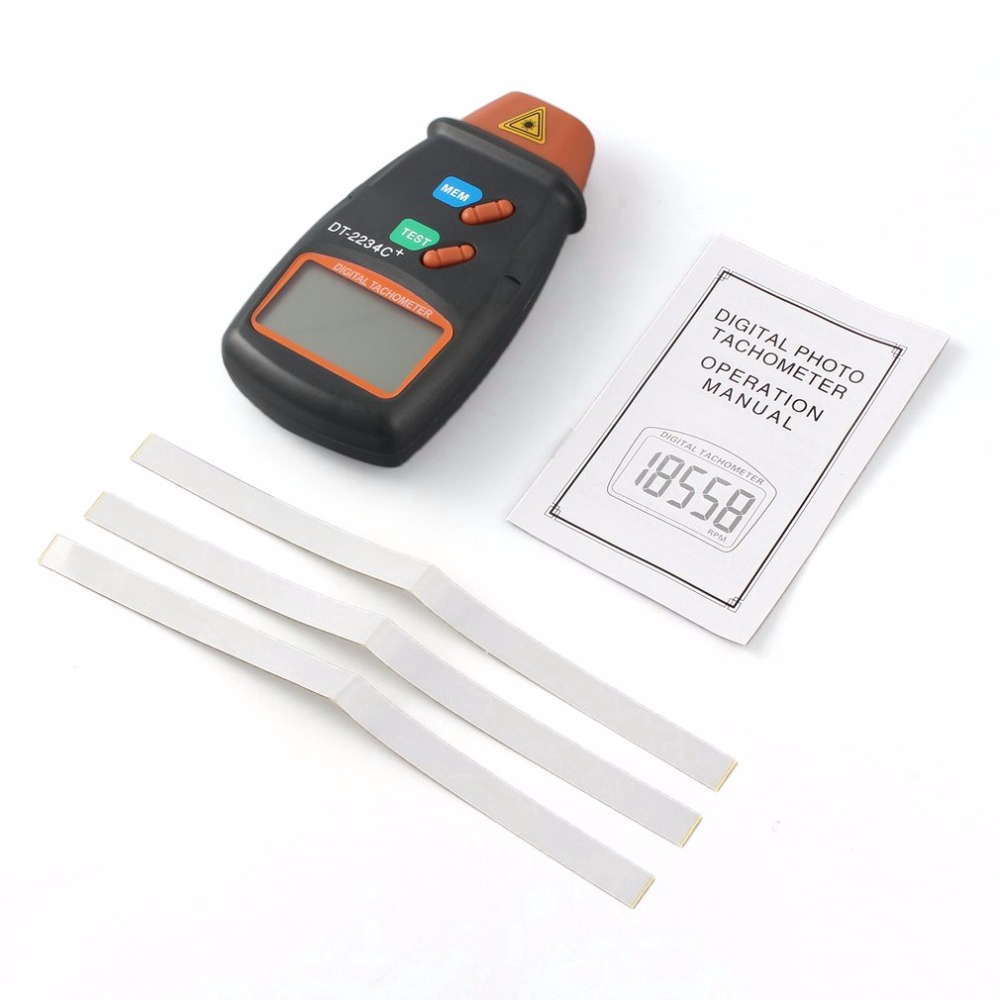 Máy Đo Tốc Độ Gốc Kỹ Thuật Số Với Màn Hình Lcd