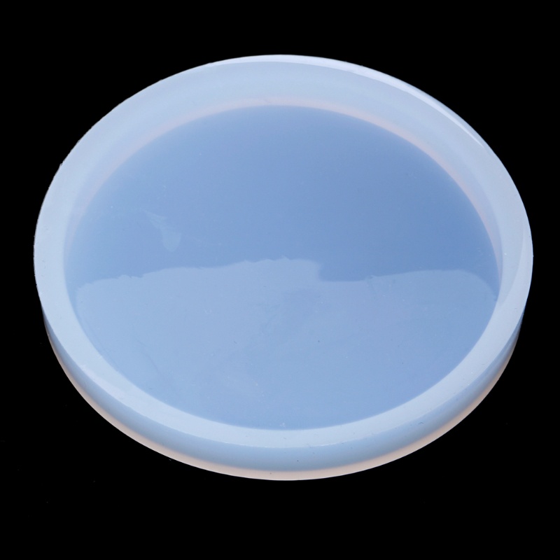 Khuôn Silicone Làm Đế Lót Ly Hình Tròn 9cm / 3.54inch DIY