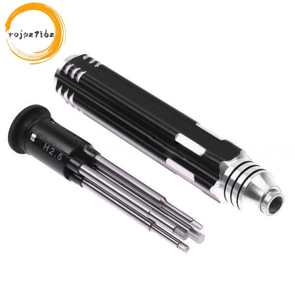 Bộ dụng cụ điều khiển vít lục giác đầu lục giác 4 trong 1 1.5-3mm fr RC Xe trực thăng