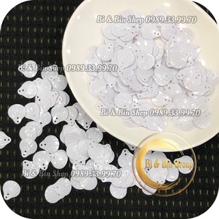 30g Kim Sa Màu Trắng Sữa Đính Kết Trang Phục Thời Trang
