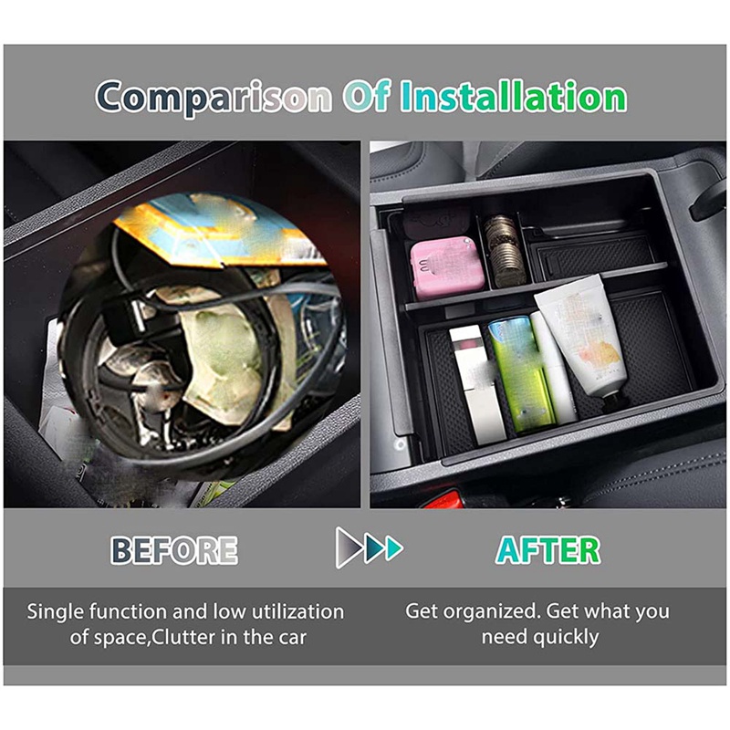 Hộp Đựng Đồ Đa Năng Gắn Chỗ Đặt Tay Xe Hơi Hyundai Tucson NX4 2021 2022
