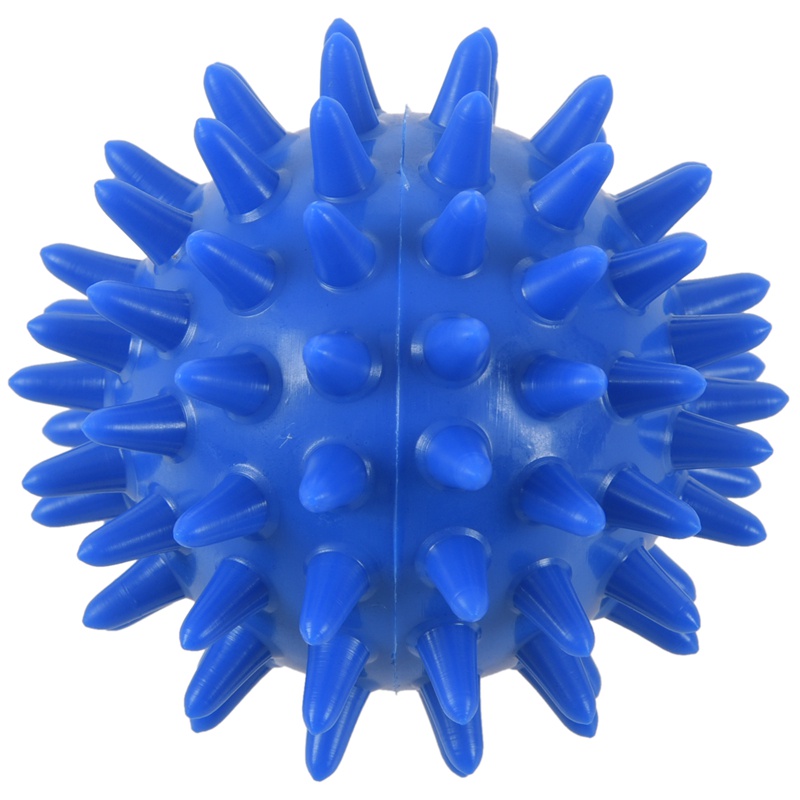 1 Bóng Massage Spikey Mềm Mại Cho Bàn Chân Tay Cổ Lưng Xanh 5.5CM