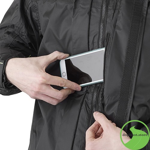 BỘ ÁO MƯA GIVI RRS04 CAO CẤP 2 LỚP - CÓ KÈM MŨ BẢO HÀNH CHÍNH HÃNG 1 NĂM