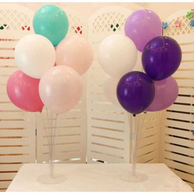 Trụ Cắm Bóng Bay Bằng Nhựa Meka Cao 70 cm 7 Nhánh Trang Trí Sinh Nhật Cho Bé Trai Bé Gái Người Lớn - K67
