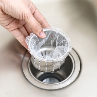 Combo 100 túi lưới lọc rác dùng một lần cho bồn rửa chén thông minh siêu tiện lợi { H }