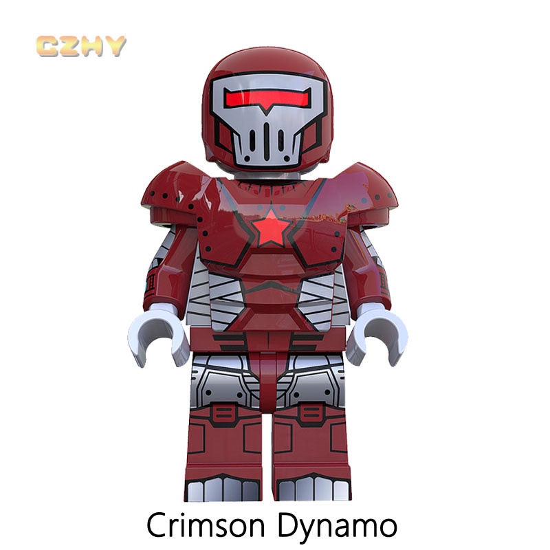 Mô Hình Đồ Chơi Khối Xây Dựng Cửa Sổ Taskmaster Crimson Dynamo Red ...