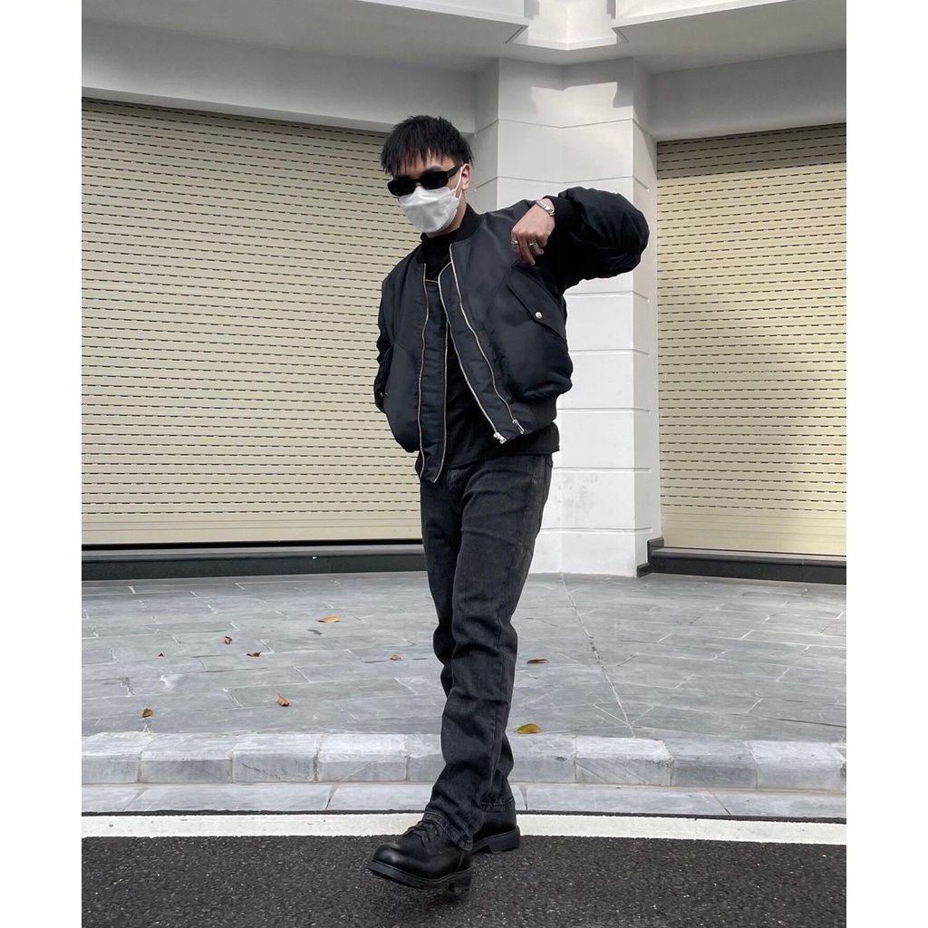 Quần Jeans Baggy Nam Ống Suông Rộng Dáng Đứng Snazzy Straight Grey | BigBuy360 - bigbuy360.vn