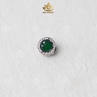 Hạt Charm Radiant Bạc S925 Đủ Màu Theo Mệnh - Mix Vòng Tay Vòng Cổ Handmade DIY | Mộc Trầm Hương MTH