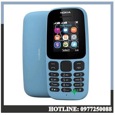 Nokia 105 (2017) Dual-SIM Zwart EU