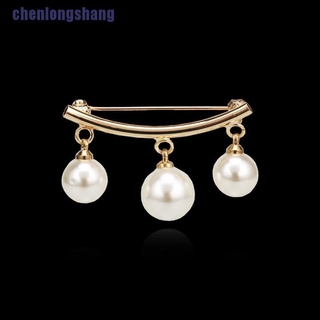 Ghim cài áo cardigan đính ngọc trai sang trọng