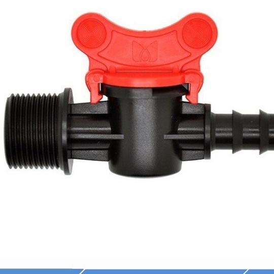 Van Khóa Nối Ren Ngoài 21 Ra Ống LDPE/PE 20MM