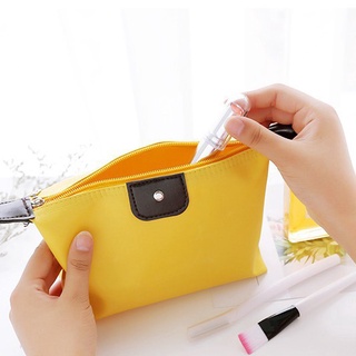 Túi đựng mỹ phẩm du lịch chống thấm nước khóa kéo màu kẹo xinh 88247