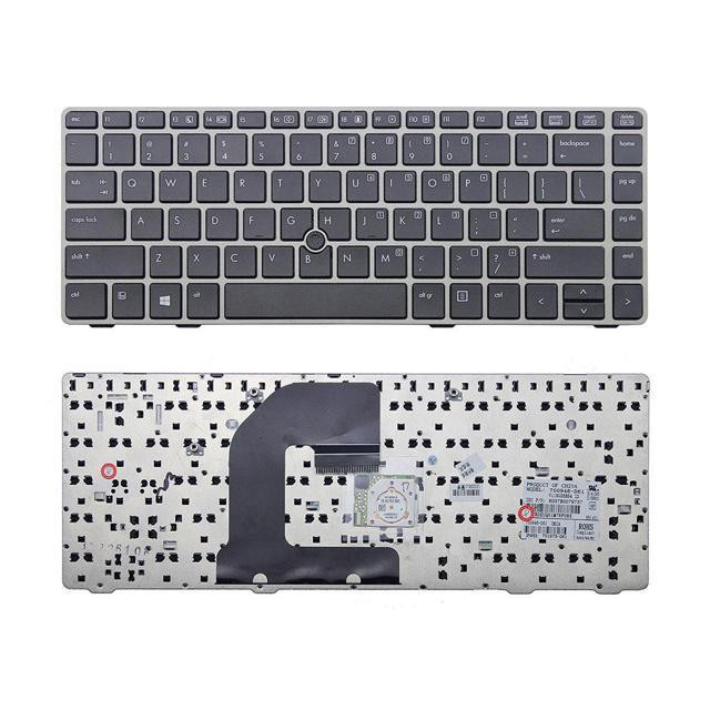 Tastiera Italiana Nera Con Frame Silver Per Notebook HP - Foto 2