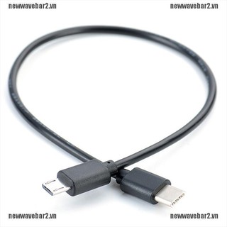 Set 2 Dây Cáp Chuyển Đổi Từ Type-C Sang Micro Usb Otg