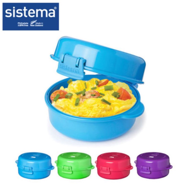 Sistema Microwave Egg Cooker and Poacher with Steam Release Vent