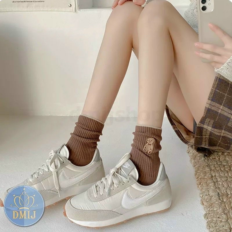 SÉT 10 TẤT GẤU COTTON CỔ CAO