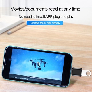 Đầu Chuyển Đổi OTG USB Cho Iphone 13 12 11 Pro XS Max XR X 8 Plus 7 6s