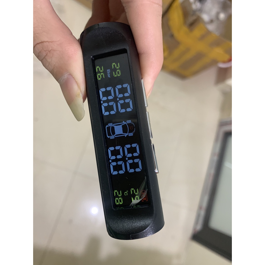 Cảm Biến Áp Suất Lốp Ô Tô TPMS Phiên Bản QUỐC TẾ Màn Hình Màu Dùng Năng ...
