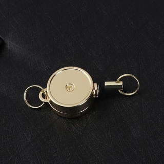1 / 2 / 4 Chiếc Thẻ ID Huy Hiệu Giá Đỡ Có Thể Thu Vào Cuộn Bền Nóng Thép Không Gỉ Di Động Đai Kẹp