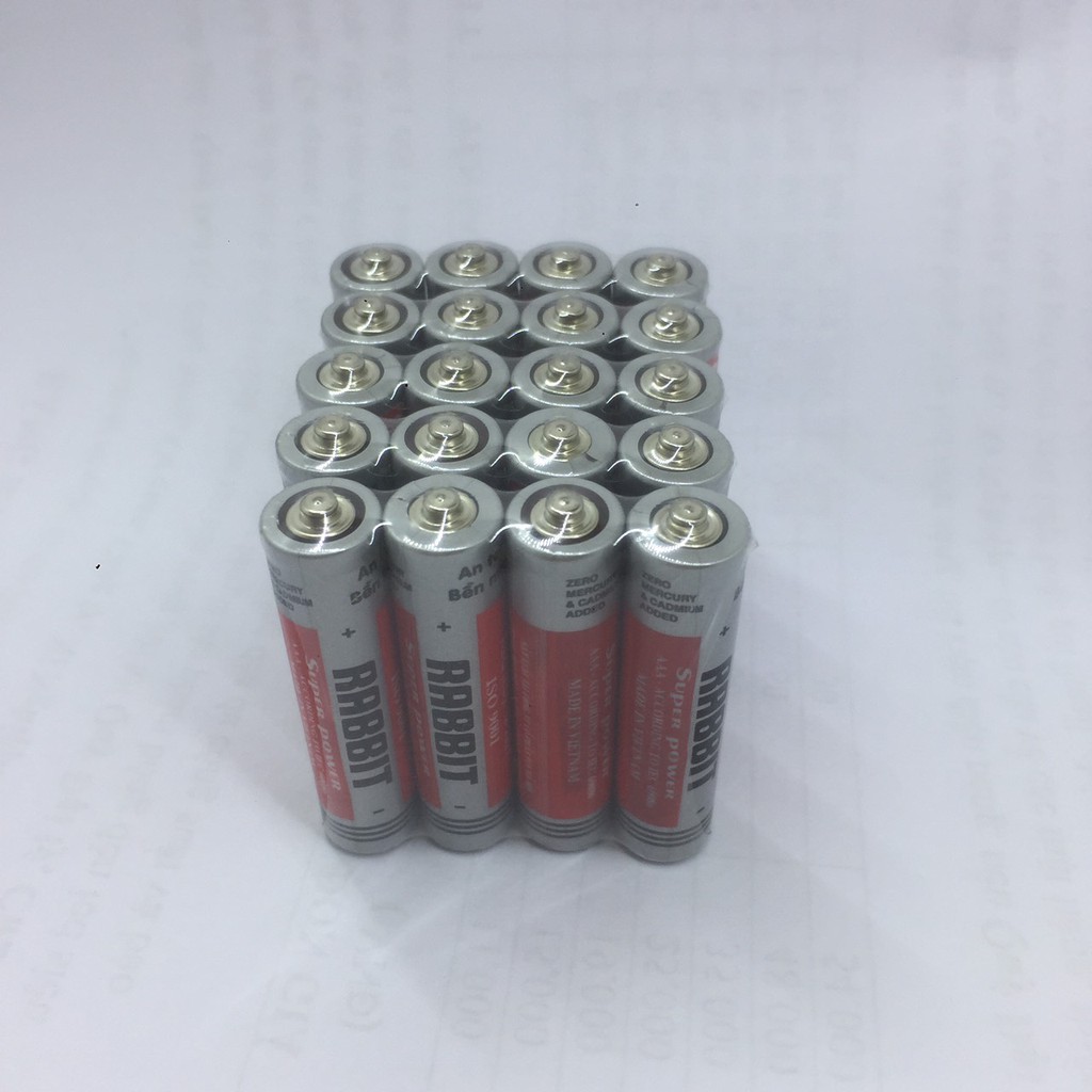 Pin đũa AAA 1.5V con thỏ | Shopee Việt Nam
