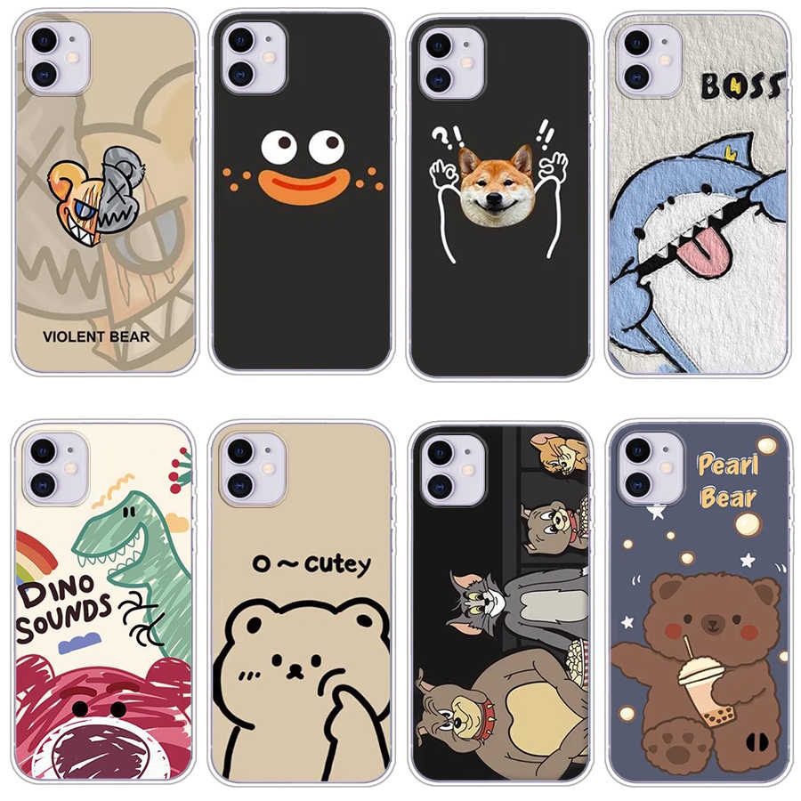 Ốp Điện Thoại TPU Dẻo In Họa Tiết Độc Đáo Thời Trang Cho iphonee 11 11 pro 11 pro max