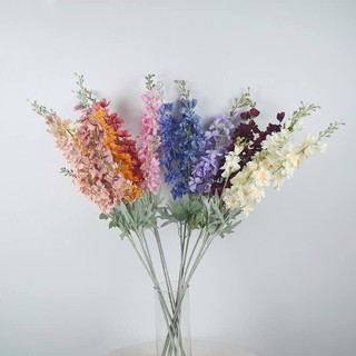 Hoa phi yến mốc 2 nhánh dài 70cm - Hoa giả trang trí