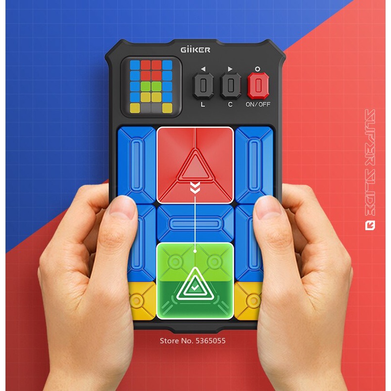 Xiaomi Giiker Super Huarong Road Question Bank Thử thách giảng dạy Trò chơi xếp hình bảng tất cả trong một Cảm biến thông minh có ứng dụng