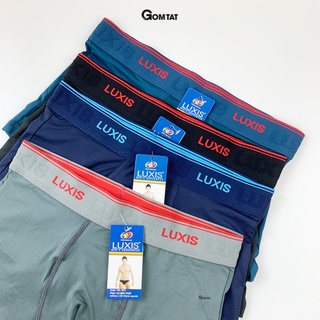 Quần lót nam boxer LUXIS thun lạnh cao cấp, co giãn 4 chiều mềm mịn siêu thoáng mát - LD023