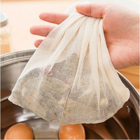 Túi lọc trà dây rút đựng thực phẩm tiện dụng