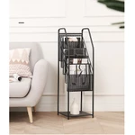 Kệ Để Sách Báo Tạp Chí 5 Tầng Cao Cấp – Giá Trưng Bày Đa Năng Bằng Kim Loại, Kệ Decor Phòng Khách Hiện Đại — ảnh 5