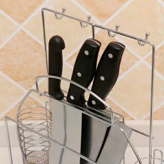 Kệ để dao thớt inox 304 mới