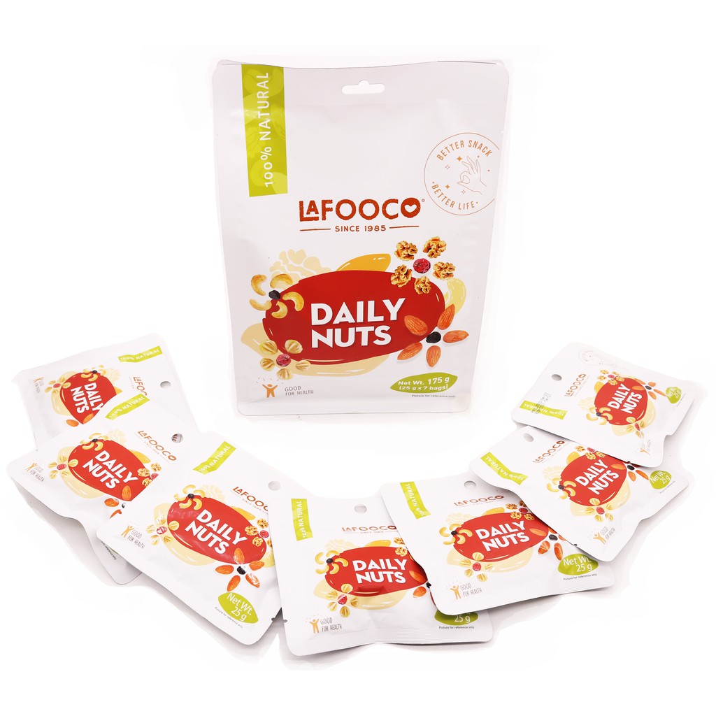 [Mã BMLTA35 giảm đến 35K đơn 99K] Hạt Dinh Dưỡng Hằng Ngày LAFOOCO 175g Daily Nuts