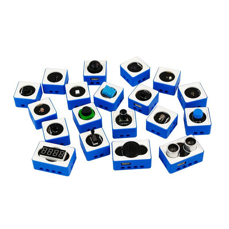 Bộ KIT World of Module học lập trình cảm biến với 13 Module và mạch mở ...