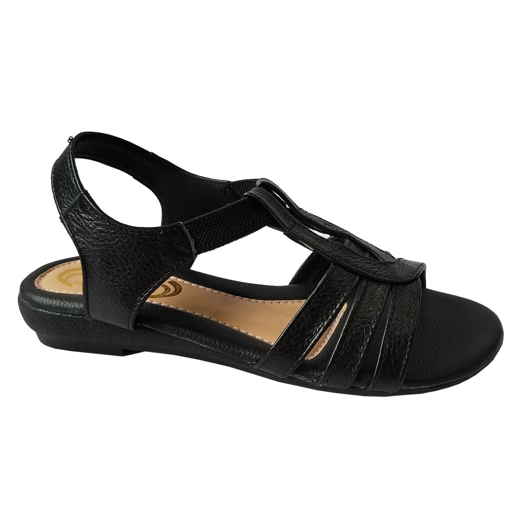 Giày Sandal Nữ Quai Ngang Da Bò Thật BIGGBEN HKD547